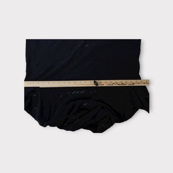 NWT Lane Bryant Sweater Plus Size 14/16 Cowl Neck Blue Sequins Stretch Pullover - Picture 13 of 16